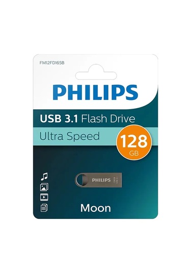 Sh Philips Moon Fm12fd165b/00 128gb Usb 3.1 Flash Bellek Najmaddin