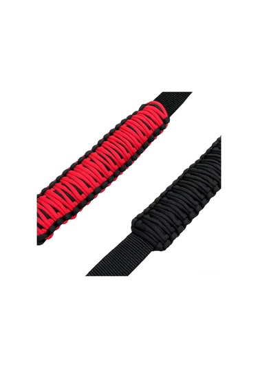 Monyee Ford Bronco Ve Jeep Wrangler İçin Siyah Örgü Kordon El Tutucu, 350 Lb Dayanıklı, Acil Durum Güvenlik Kordonu, 2 Adet