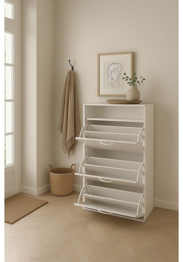 Nirvana Antre Ayakkabılık- Beyaz Beyaz