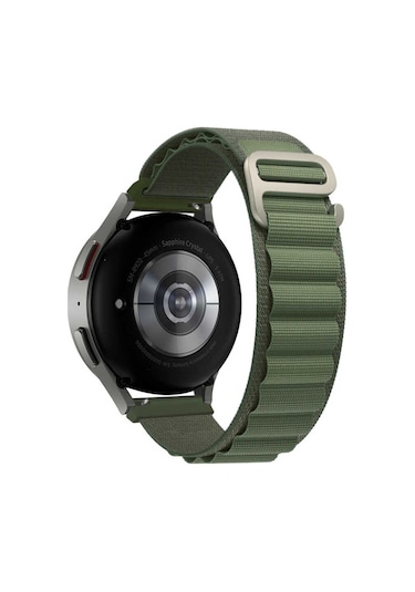 Huawei Gt2 46mm Uyumlu Krd-74 22mm Hasır Frm Kordon Beyaz