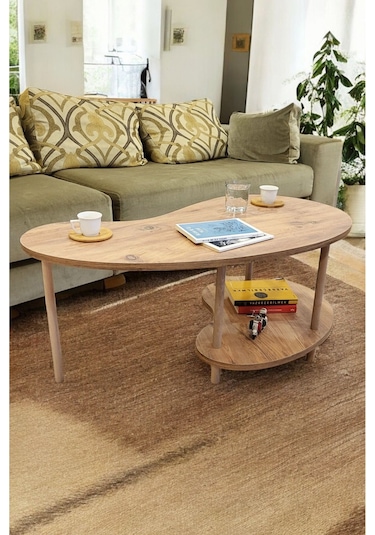 Fasülye Orta Sehpa Ahşap Ayaklı Sehpa Iki Raflı Sehpa Dekoratif Sehpa Gazetelikli - Çam Çam Fasülye Orta Sehpa Ahşap Ayaklı Sehpa Iki Raflı Sehpa Dekoratif Sehpa Gazetelikli - Çam Çam