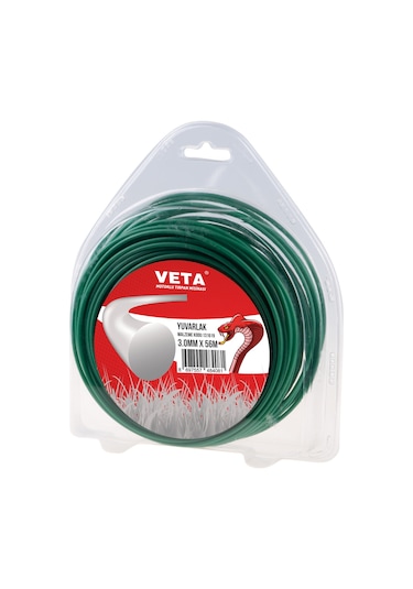 Misina Veta Pro 3 Mm Yuvarlak Yeşil 56 Mt.