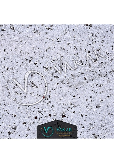 Vakar Premium Canli Siva Moonlight 14 2kg Paket BEYAZ ZEMiN KOYU KAHVERENGi DESEN