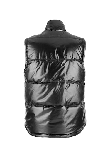 Tamer Tanca Erkek Hakiki Deri Siyah Yelek Deri Mont 993 Ylk 25 Erk Derı Yelek Y24 Sıyah