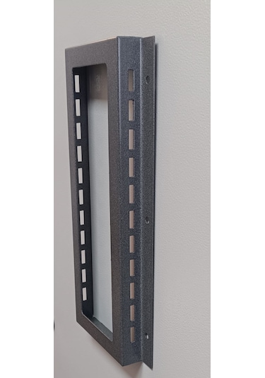 New Diafon Metal Kapı Zili Koruyucu Zil Paneli Antrasit 12x32x3