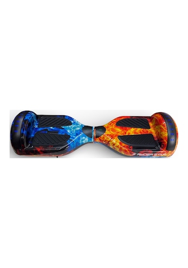 Elektrikli Kaykay Hoverboard Bluetooth Hoparlörlü RS-S5 Bicolor Flame Grafiti