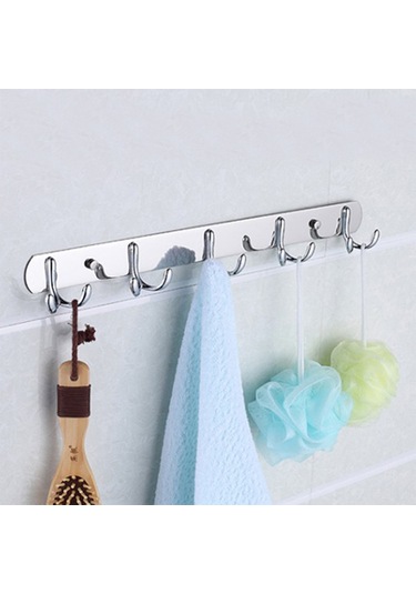 Leezsing Paslanmaz Çelik 3 Kanca Duvar Takımı - Paslanmaz, Dayanıklı, Ev/ofis Tüm Mekanlar İçin Organize Et Diğer