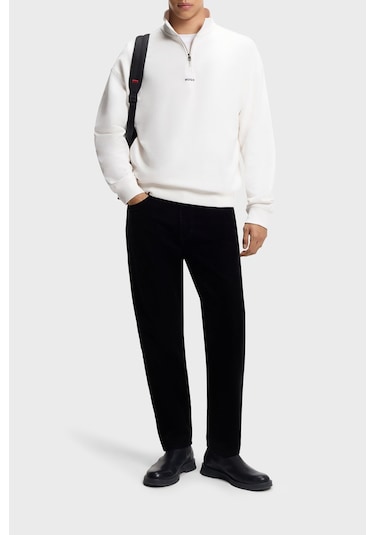 Hugo Erkek Sweat 50525881 102 Beyaz Beyaz