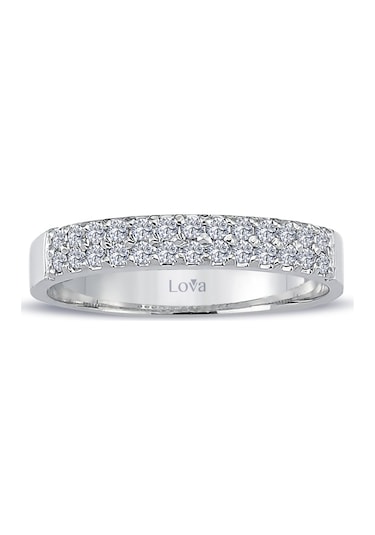Lova 0,26 Karat Pırlanta Yarımtur Yüzük - 1010230