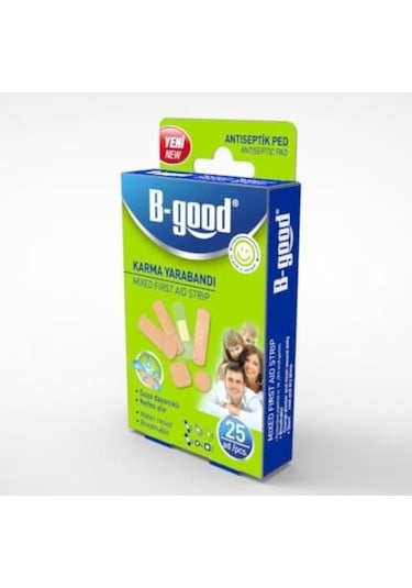 B-good Karma 6 Çeşit Yara Bandı 25 Adet
