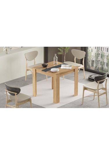Aven Yemek Masası 80x80 Sepet-antrasit Ave20-sa Antrasit