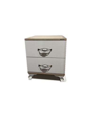 Country Ahşap Çıtalı Fonksiyonel Tasarımlı Komodin