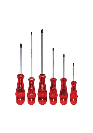 İzeltaş 4120 Kraft Seri Yıldız Uçlu Tornavida Seti 6 Parça – 4120008106