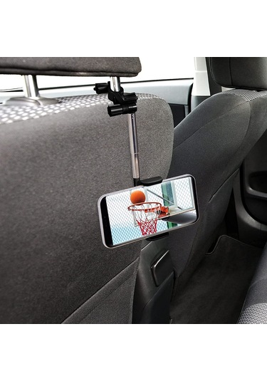 Singree 360 Evrensel Araç Aynası Telefon Tutucu - Gps Ve 4-6.1" Telefonlar İçin Siyah