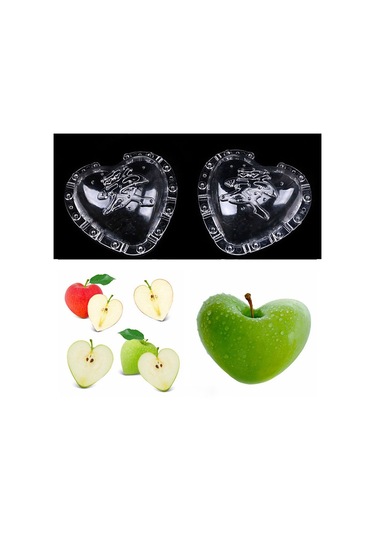 Lebihmurah 3464 Plastik Salatalık Büyüme Şekillendirme Kalıp Kalp/yıldız Meyve Şekillendirme Büyüyen Kalıp Güneş Işığı Süper Mağaza