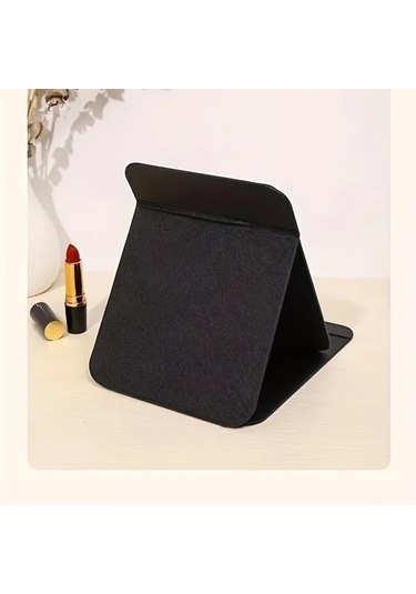 Sunshine011 White Portable Folding Mirror - Tek Taraflı Makyaj Aynası, Kompakt Ve Hafif Beyaz