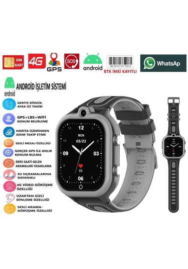 Wonlex KT29 Pro 2024 4G Sim Kartlı Çocuk Saati (Distribütör Garantili)
