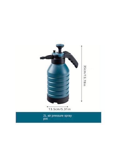 Tcherchı Yüksek Hava Basınçlı Sulama Yağmurlama Potu Mavi