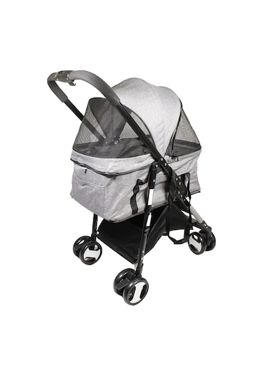Justie Pet Flatiron Kedi & Köpek Arabası 91 x 45 x 70 CM