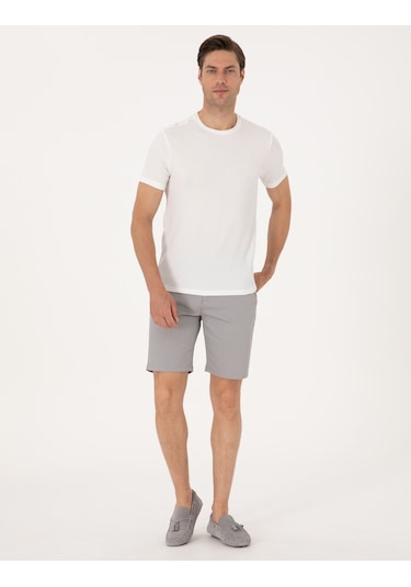 Pierre Cardin Erkek Gri Şort / Bermuda 50308132-vr024 Gri