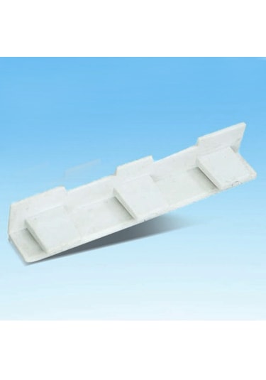 Aletçantam 3'lü Korniş Kapağı Geçmeli Ray Perde Son Kilidi 10'lu Paket