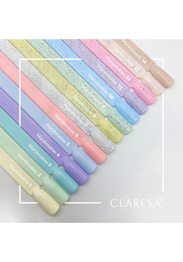 Claresa Kalıcı Oje Marshmallow 6 Pastel Pembe 5g