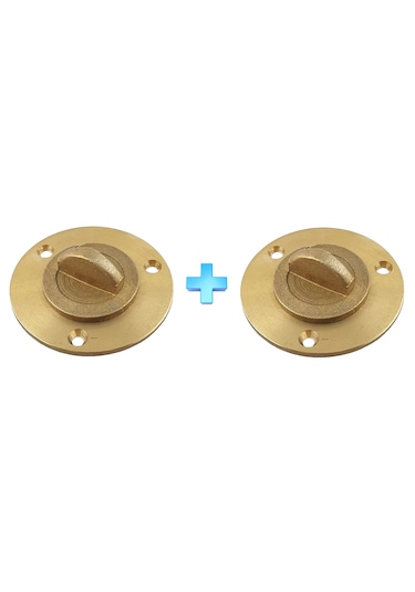 2'li Sarı Pirinç Miçoz. 1/2"-13mm. Su Gider Miçoz Komple