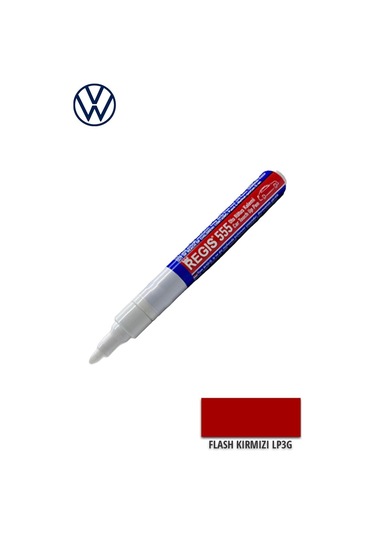 Oto Tam Örtücü Rötüş Kalemleri Volkswagen Lp3g Flash Kırmızı Çizik Giderici Oto-11967