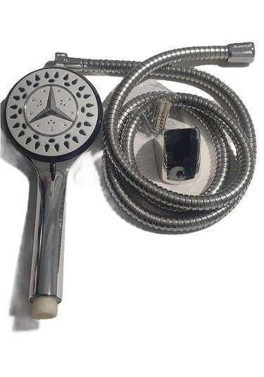 Çiğdem Mafsallı Duş Seti 5 Fonksiyonlu - Hanging Shower Set Krom Kaplama