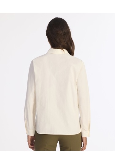 Yargıcı Regular Gömlek Yaka Uzun Kol Gömlek 25kkgm6031x 002 Beyaz