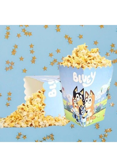 Mısır Kutusu Pop Corn 8 Li Bluey Temalı