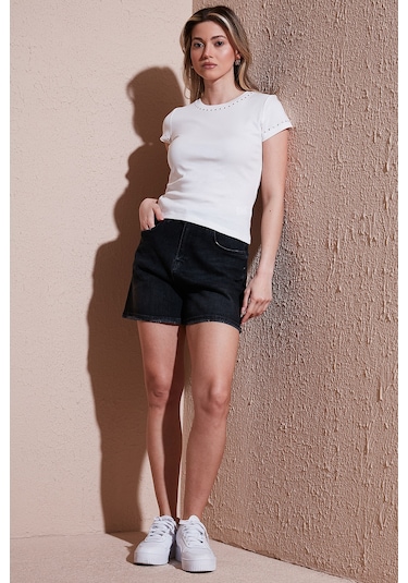 Fashion Friends Bayan Short 25y0188k1 Antrasit Antrasit Fashion Friends Bayan Short 25y0188k1 Antrasit Antrasit