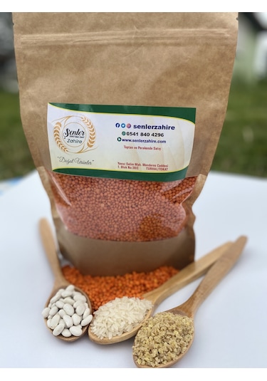 Şenler Doğal Kırmızı Mercimek 1 KG