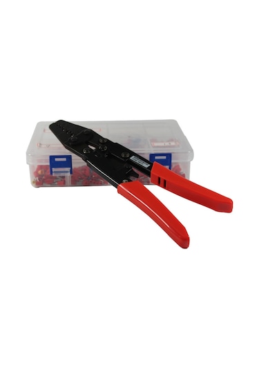 Sones Emek Tasarrufu Sağlayan Cırcırlı Terminal Sıkma Pensesi Donanım El Aletleri Hs-6l