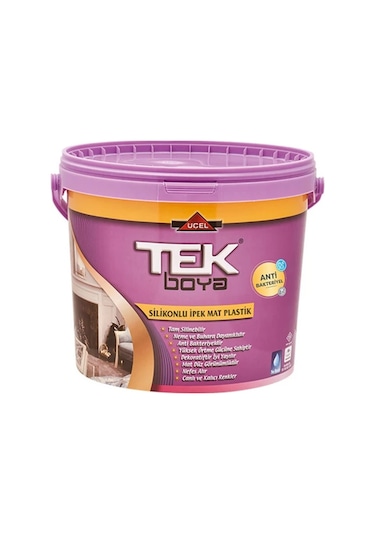 Tek Silikonlu İpekmat İç Cephe Boyası Beyaz 7.5 L 10 KG
