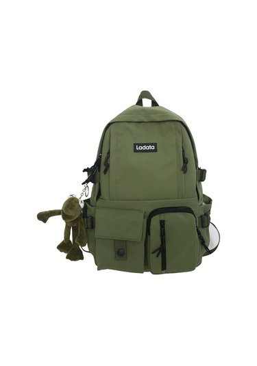 Unisex Harajuku Tarzı Kore Esintili Sırt Çantası - Öğrenciler İçin Şık Ve Basit Tasarım, Okul Ve Günlük Kullanıma Uygun Modaya Uygun Çanta MAvi