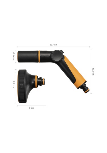 Fiskars Ayarlanabilir Başlıklı Sulama Tabancası S.53.hrt.fıs.1065494