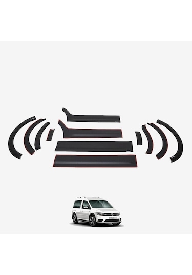 Volkswagen Caddy 2015-2020 Uyumlu Yedek Parça Dodik Set 12 Parça