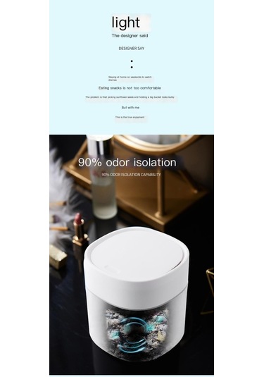 Pazly--masaüstü Ev Na Basabilir Çöp Kutusu