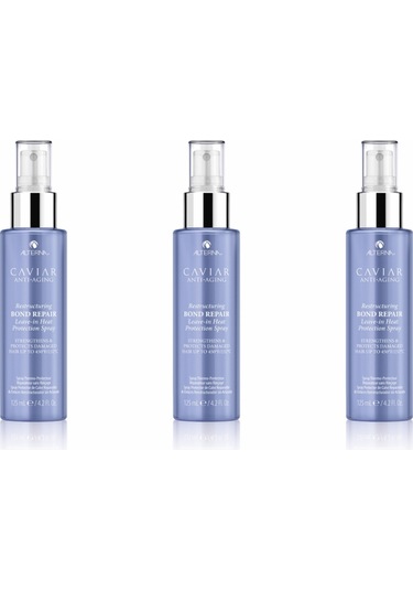 Alterna Caviar Restructuring Bond Repair Leave-in Heat Protection Spray Isıdan Koruma Spreyi 3 x 125 ML