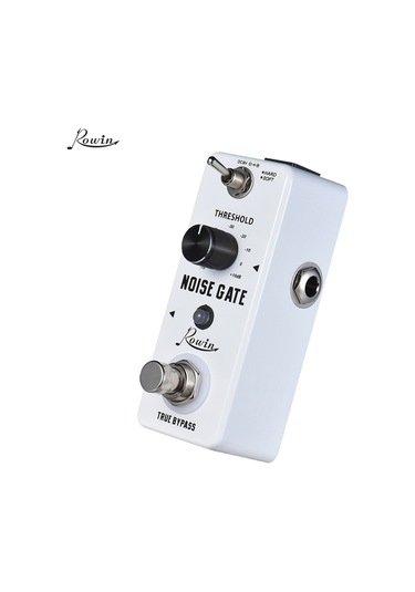 Rowin Gürültü Kapısı Gürültü Azaltma Gitar Efekt Pedalı Beyaz