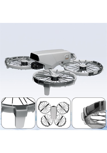 Soulader Djı Flip Telefon Koruması İçin Pratik Çıkartılabilir Tampon Halka Seti - Güvenlik Aksesuarı