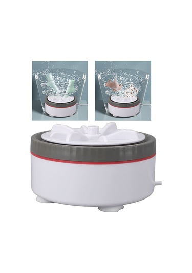 Tenfowee Usb Çalışır Mini Turbo Yıkama Makinesi, Uyku/çocuk Giyimleri, Çoraplar İçin 3 Vitesli Uzaktan Kumandalı, Taşınabilir Ev İçi Temizleyici, Mor Mor