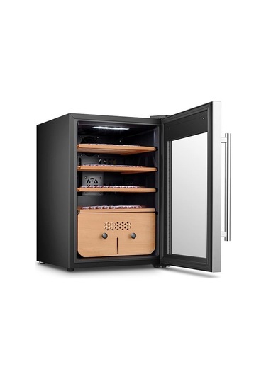Berfmann Elektronik Humidor Puro Dolabı 382 Puro Kapasitesi