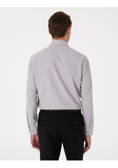 Pierre Cardin Erkek Gri Gömlek Desenli 50307108-vr024 Gri