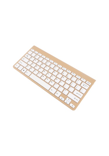 Ximistore9 Rose Gold 2.4g Kablosuz Klavye Fare Seti - 78 Tuşlu, Uv Kaplama, Sessiz Tuş, Ergonomik Tasarım - Masaüstü, Tablet Ve Mobil Cihazlar İçin Uyumlu Pil Yok