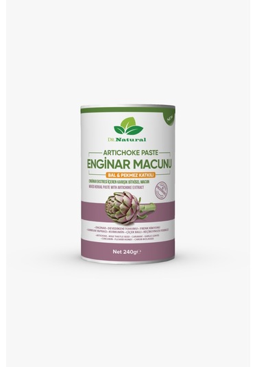 Dr. Natural Enginar Macunu Pekmez ve Bal Katkılı Bitkisel Macun 240 G