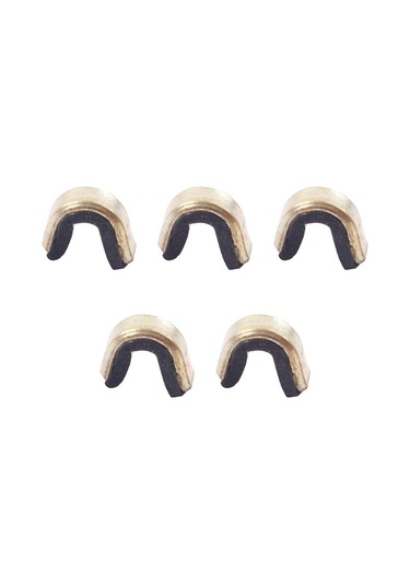 Siyah Yay Dize Nock Noktaları Pirinç Malzeme Tutarlı Ok Konumu