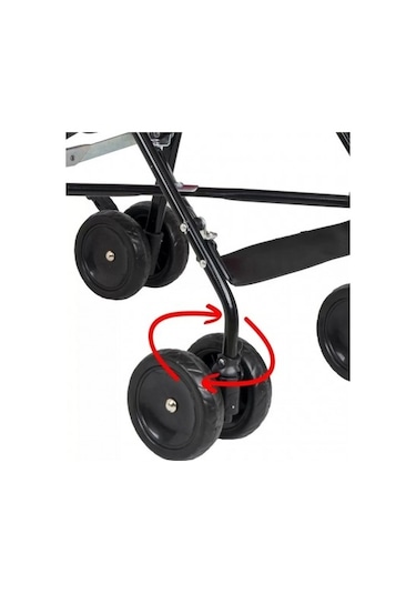 Maxi Taxi Mt 0037 Lite Pratik Baston Bebek Arabası - Sarı MAXITAXI.078