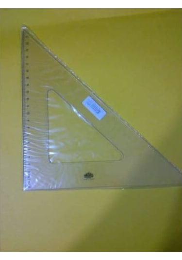 Gönye 45x45x90 + 30x 60x 32 CM Hatas 2 Adet Cetvel